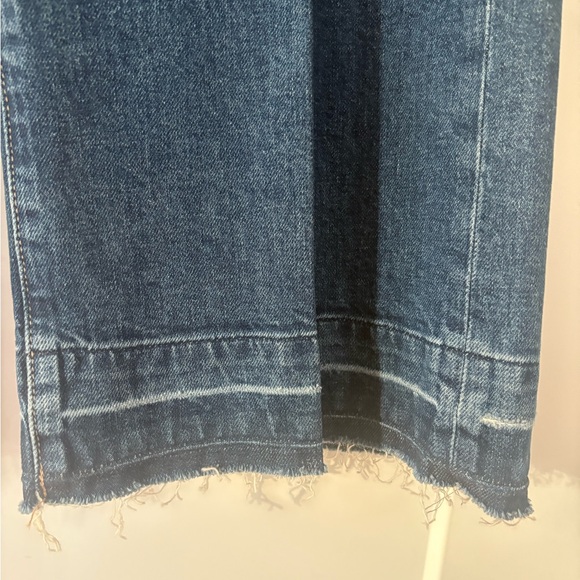 Paige Spotlight Wide Leg Distressed Hem Jeans 29 LN - Picture 12 of 13